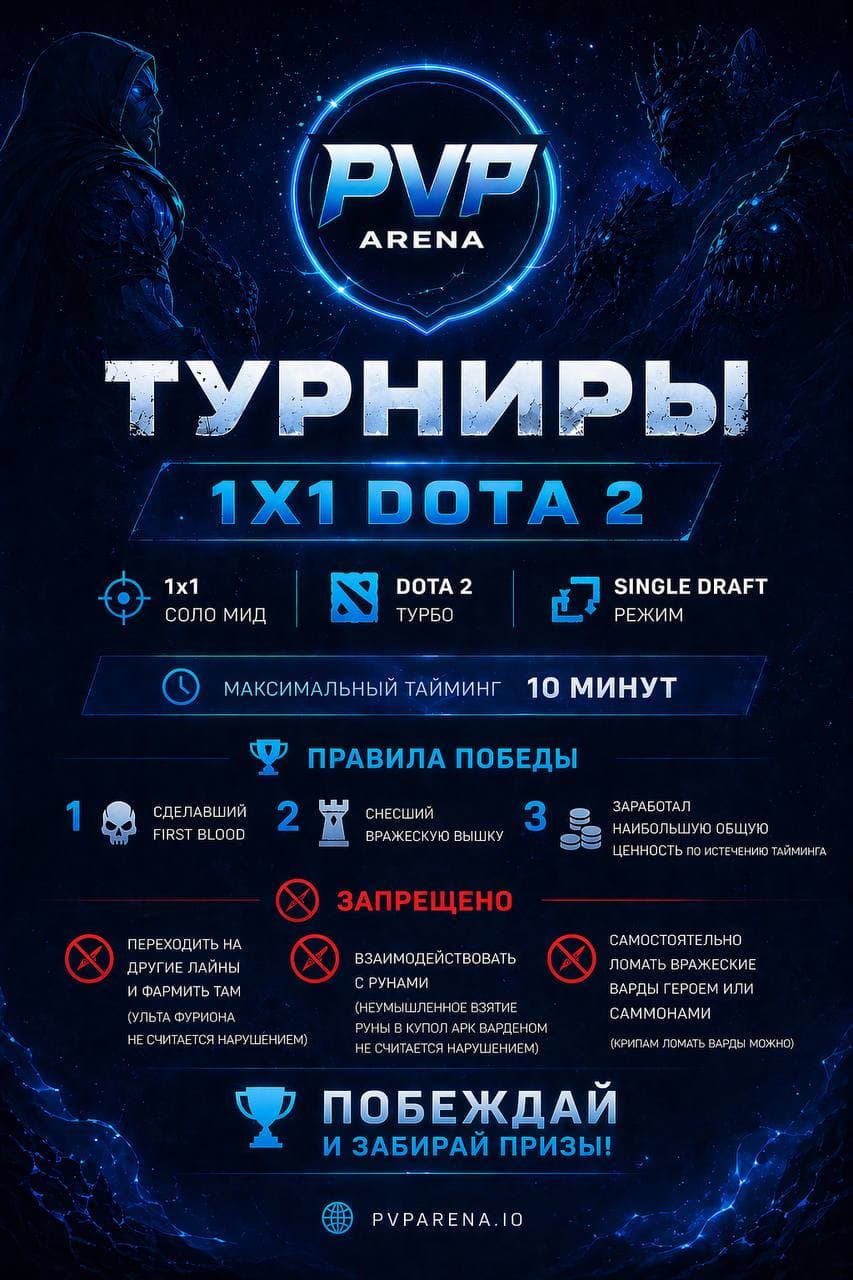 Tournament rules banner